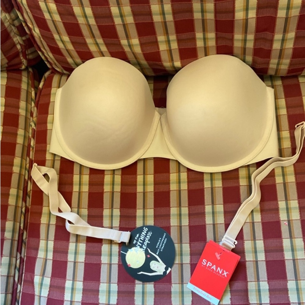 SPANX Nude Strapless Push-Up Bra